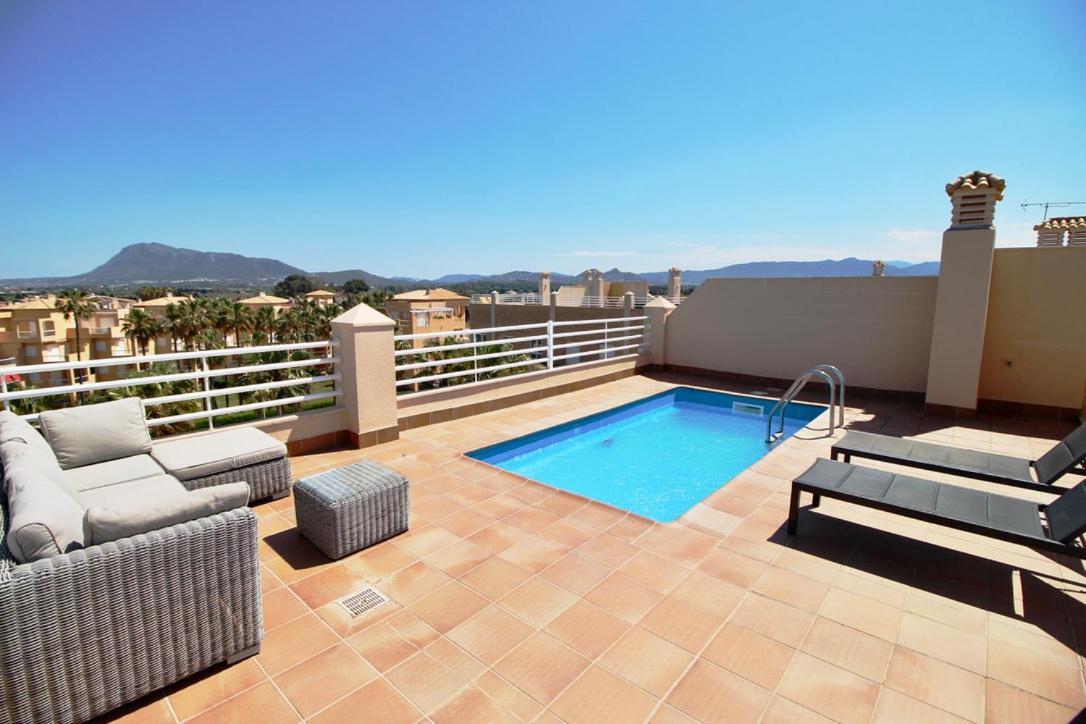 Atico Frontal Al Mar Con Piscina Privada By Homeprive Denia Exteriér fotografie