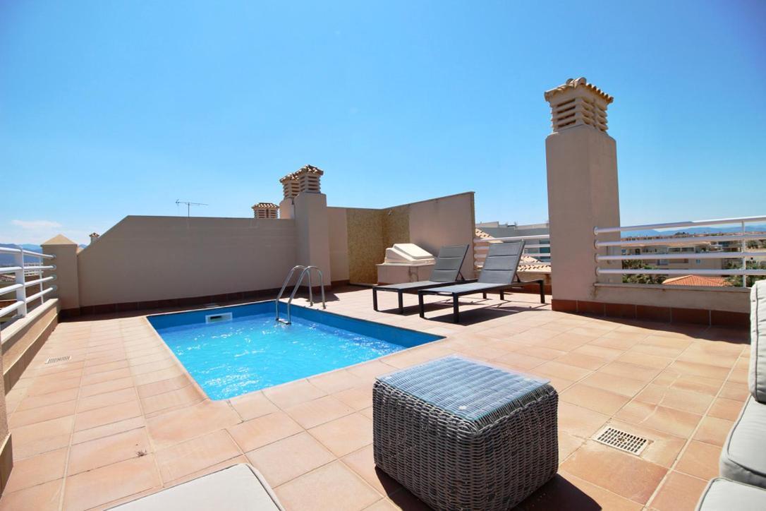 Atico Frontal Al Mar Con Piscina Privada By Homeprive Denia Exteriér fotografie